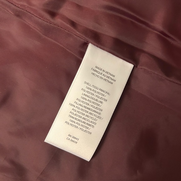 NWT RALPH LAUREN Women's Quilted Vest Corduroy Red Garnet Size L Large medium - Picture 5 of 5